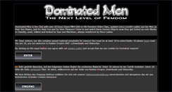 Desktop Screenshot of member.dominated-men.com