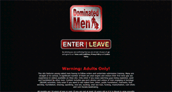 Desktop Screenshot of dominated-men.net